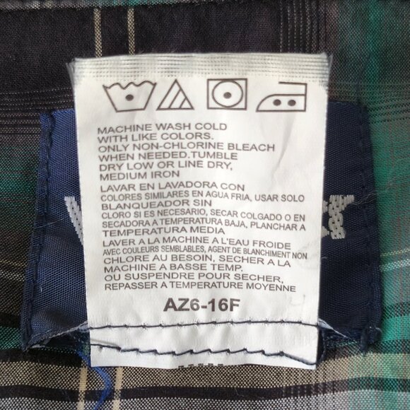 Wrangler Men's Plaid & Embroidered Western Shirt | Size M - Picture 9 of 9